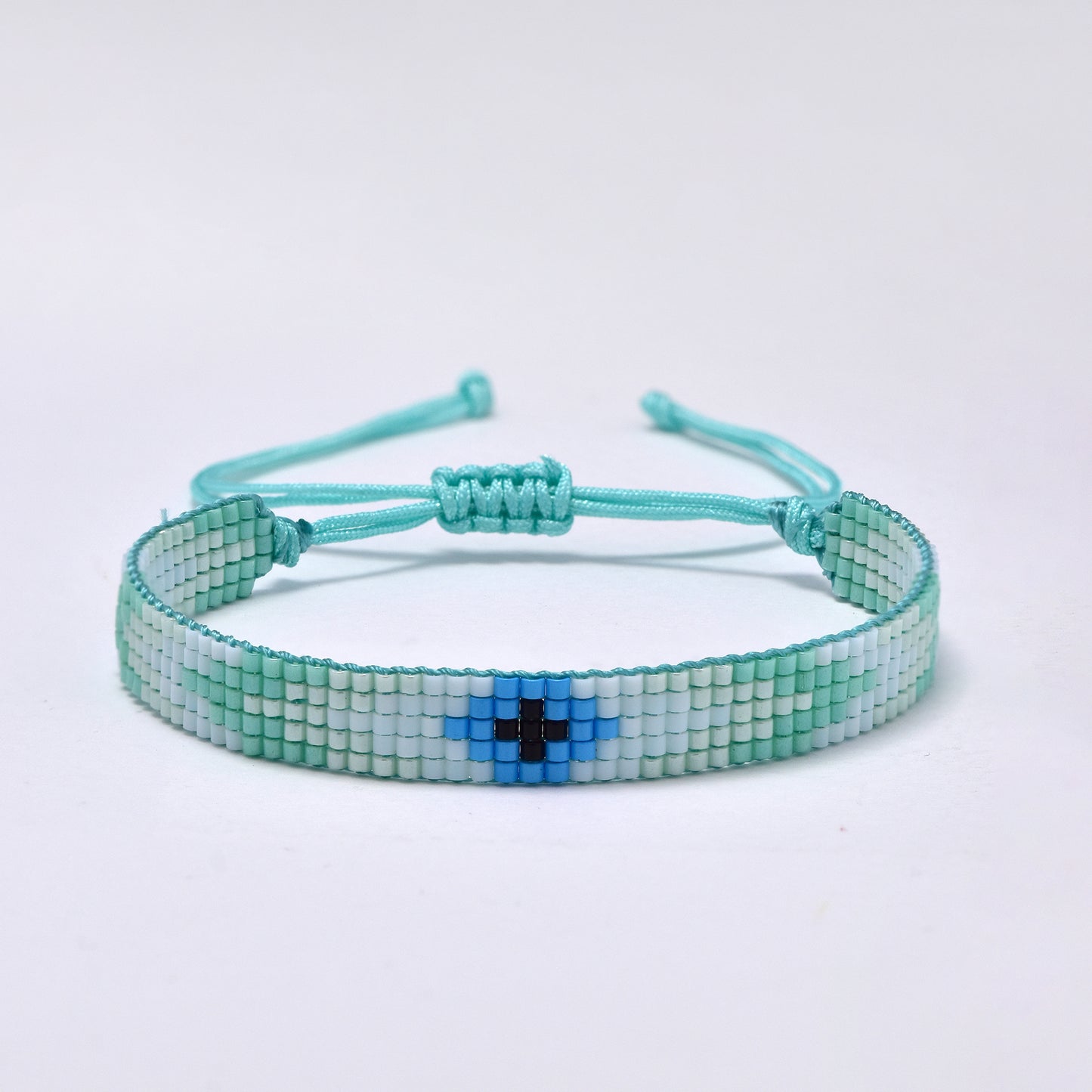 Fashion 5 row beaded adjustible thread bracelet - YB5333