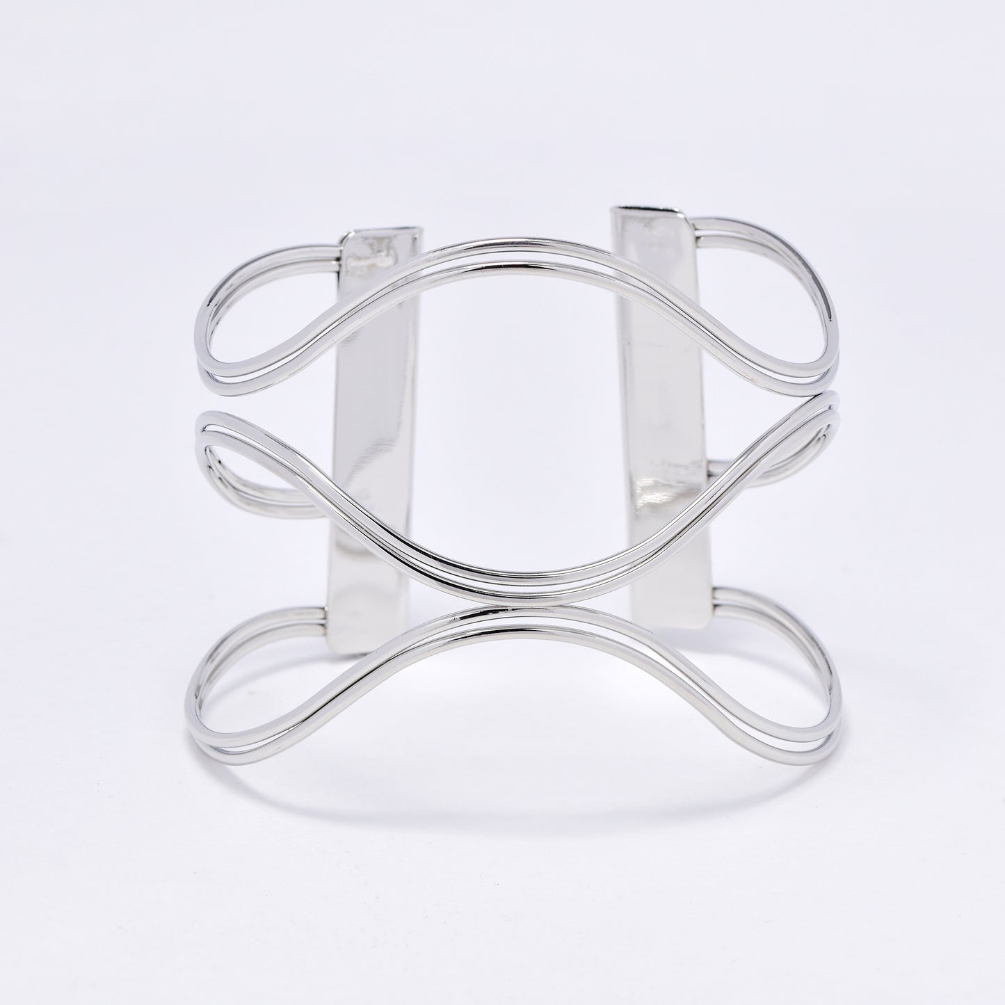 YB6325 - Fashion wavy open cuff