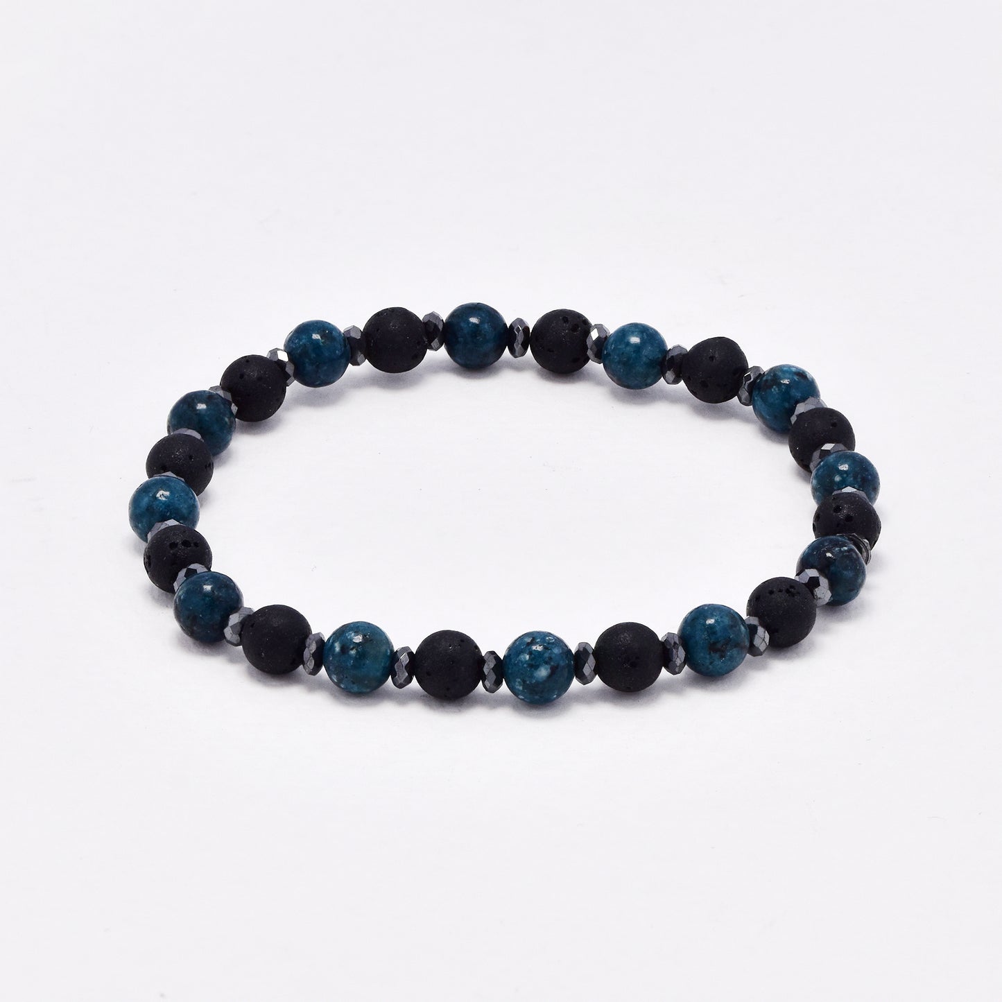 YB6680 - Volcanic rock & natural stone bracelet