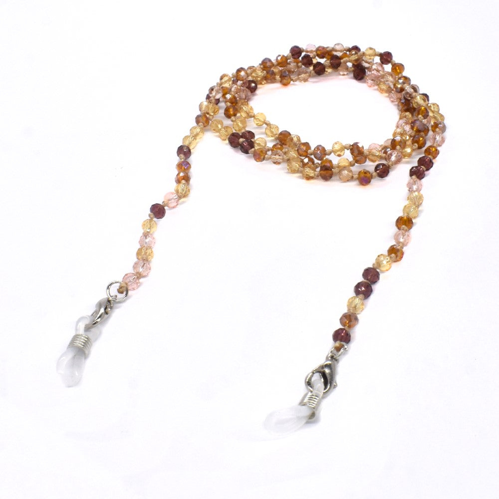 Tonal beaded sunglass chain - YC1283
