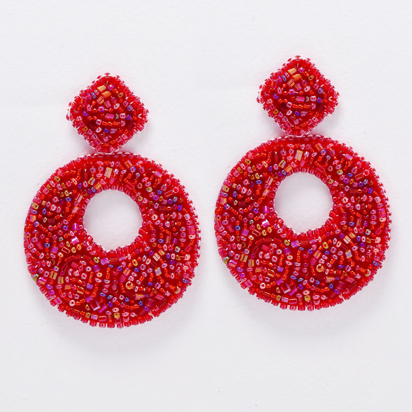 YE6173 - beaded fashion earrings