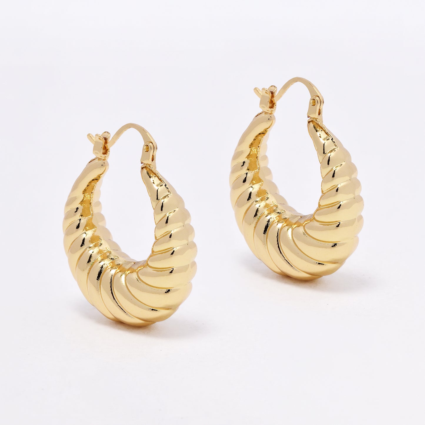 YE6719 - Fashion 25mm creole hoops