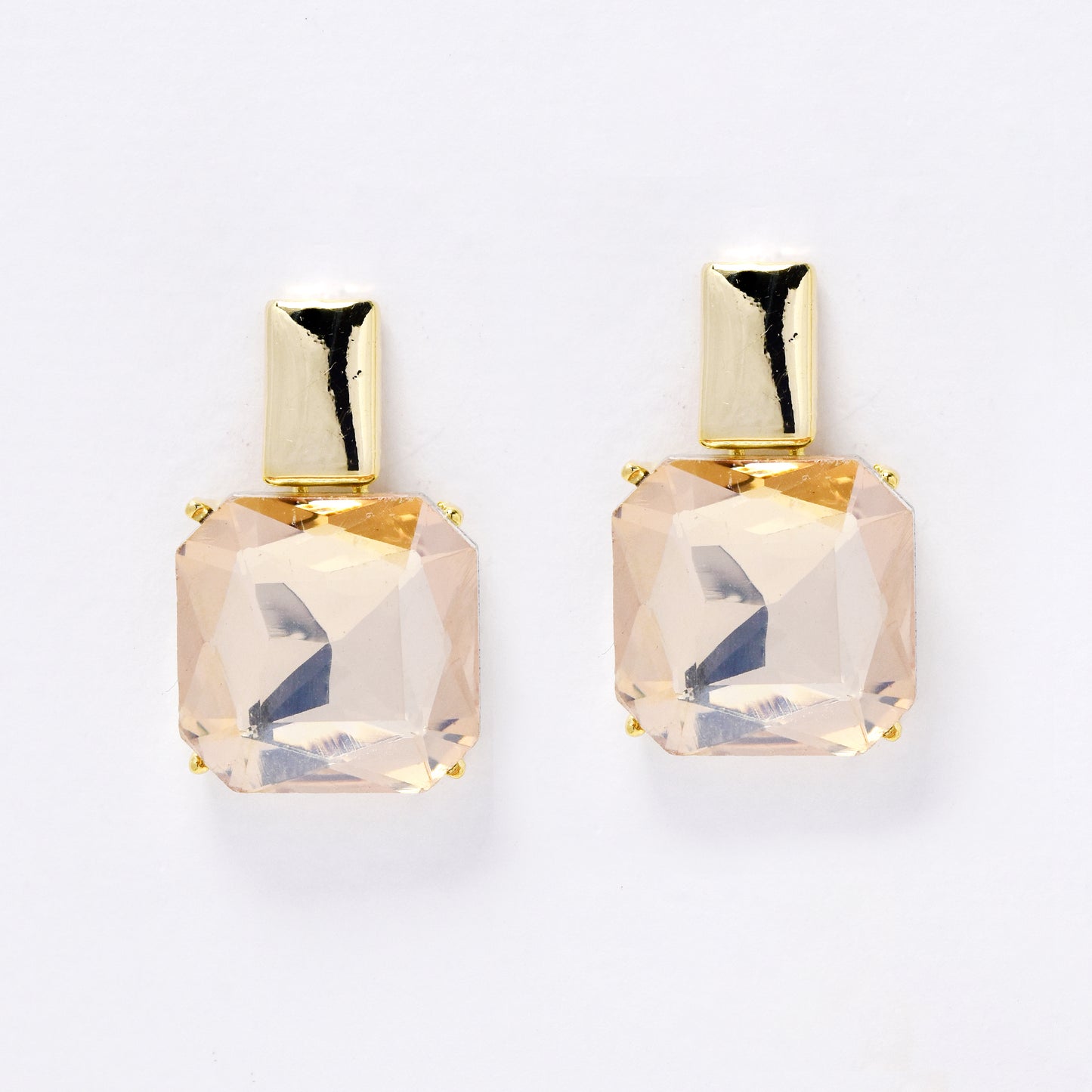 YE7691 - Crystal drop stud earring