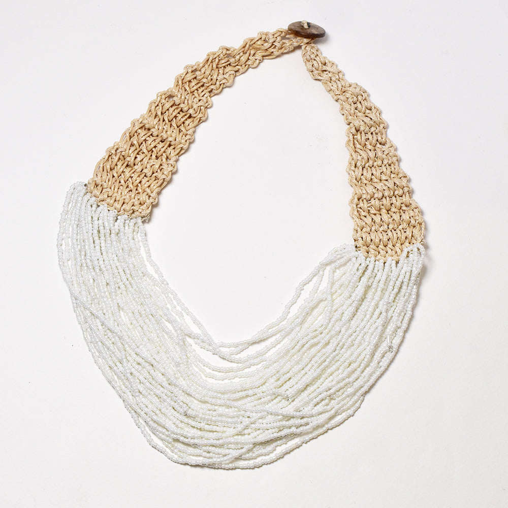 Fashion multi strand beaded necklace - YN5103