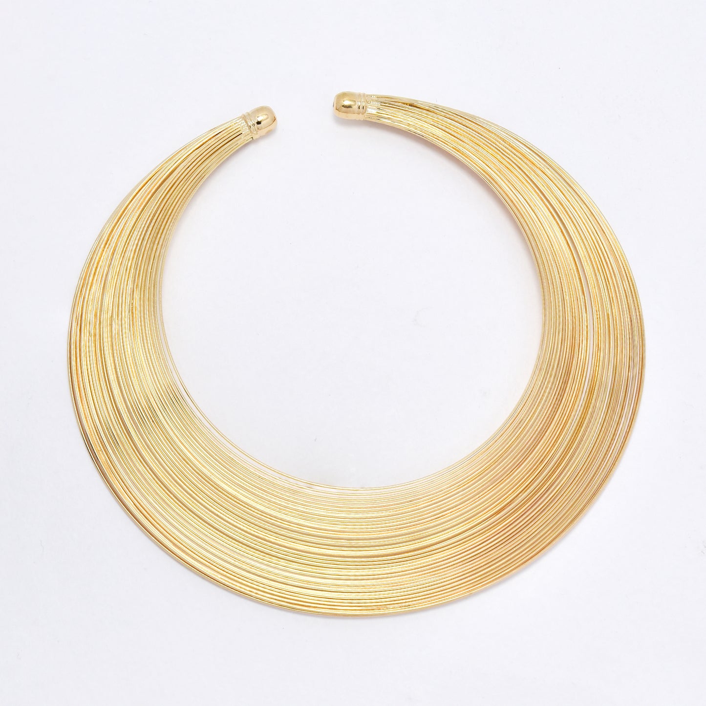 YN6331 - Fashion layered wire necklace