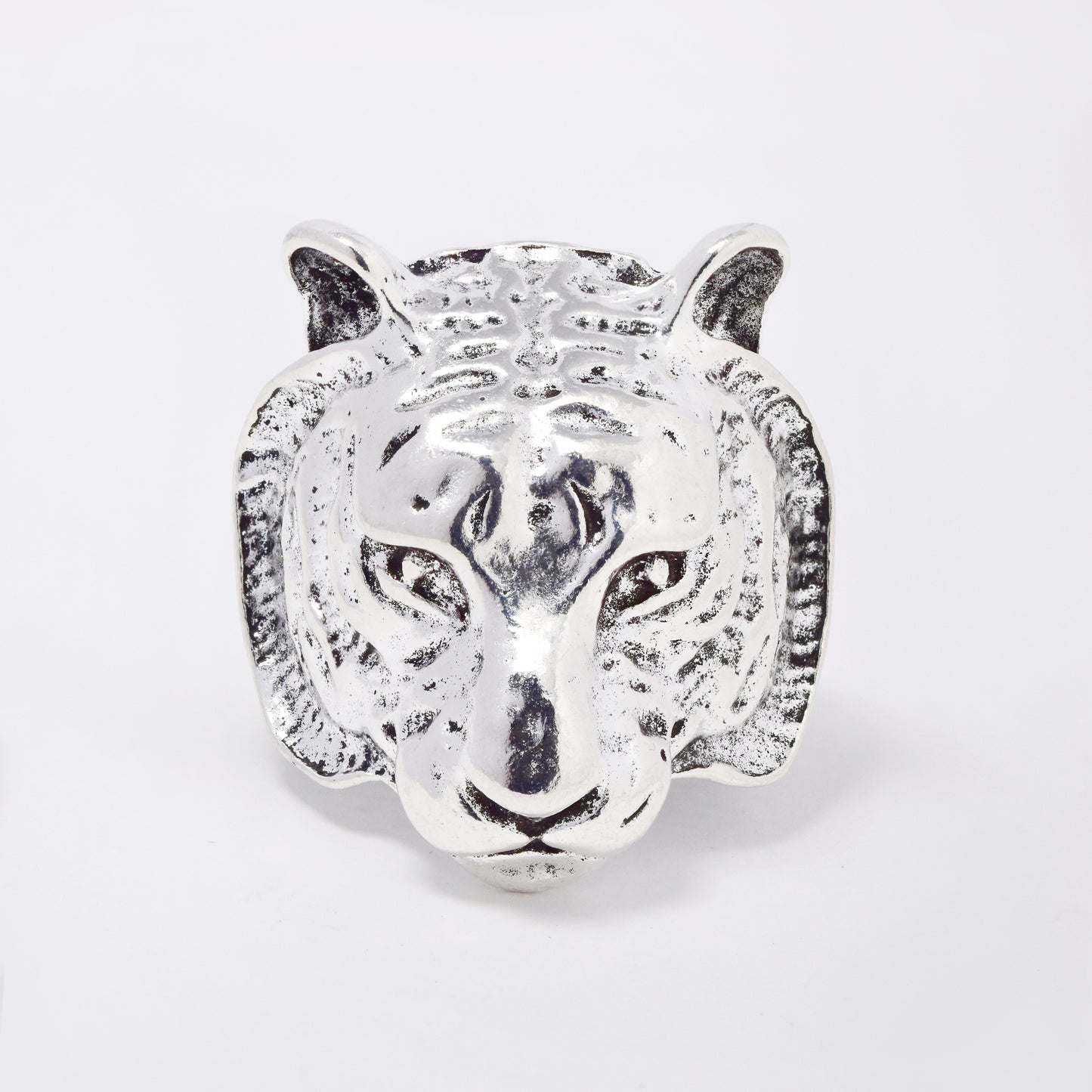 Buy 1 get 1 FREE - Tiger's head free size ring -YR5908