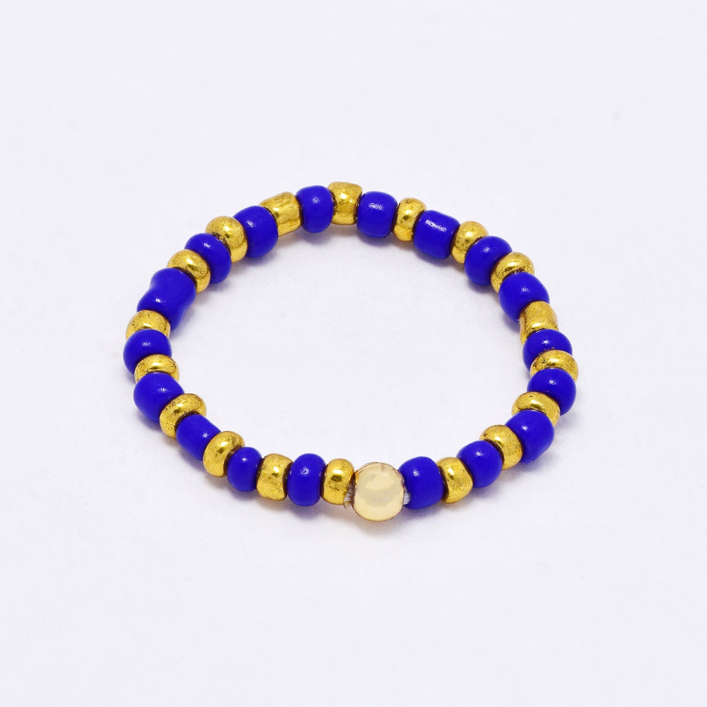 YR7545 - Beaded stretch ring