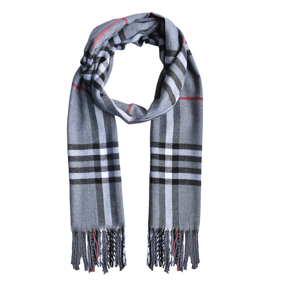 Burberry check tassel scarf - YS3122