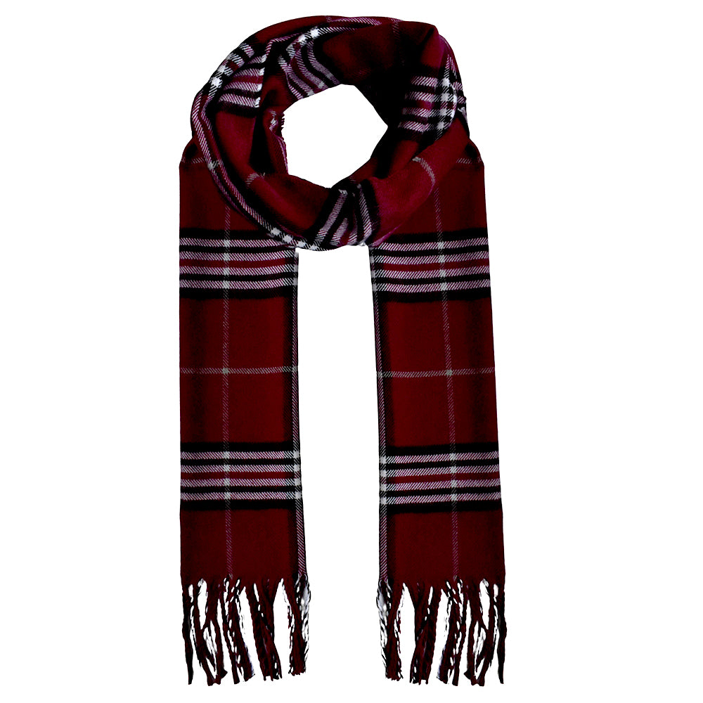 Classic check fashion scarf - YS3234