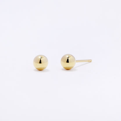 SSYE7805 - Steel 16mm hoop and 5mm round stud 3 pack earrings