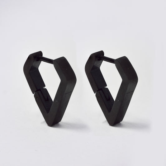 ABSSE457 - Steel 15mm x 3mm triangle huggie