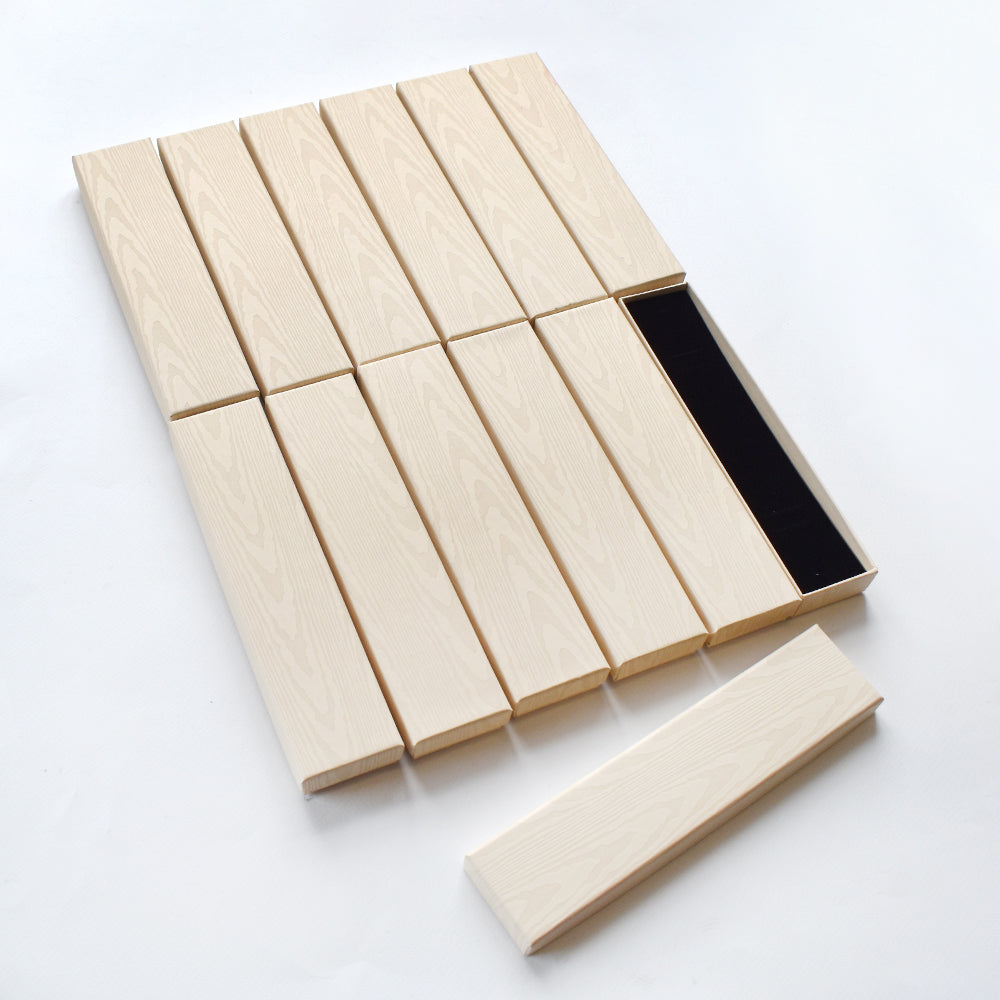 12 Pack 5cm x 25cm gift box for bracelet or necklace - BOX17