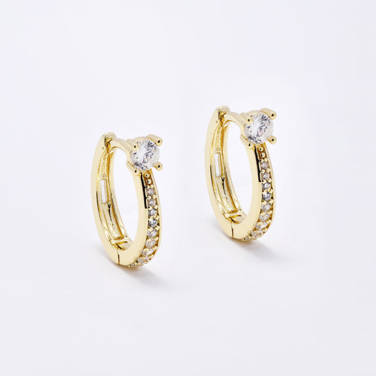 CZYE6149 - Premium 18mm x 2mm CZ hoops