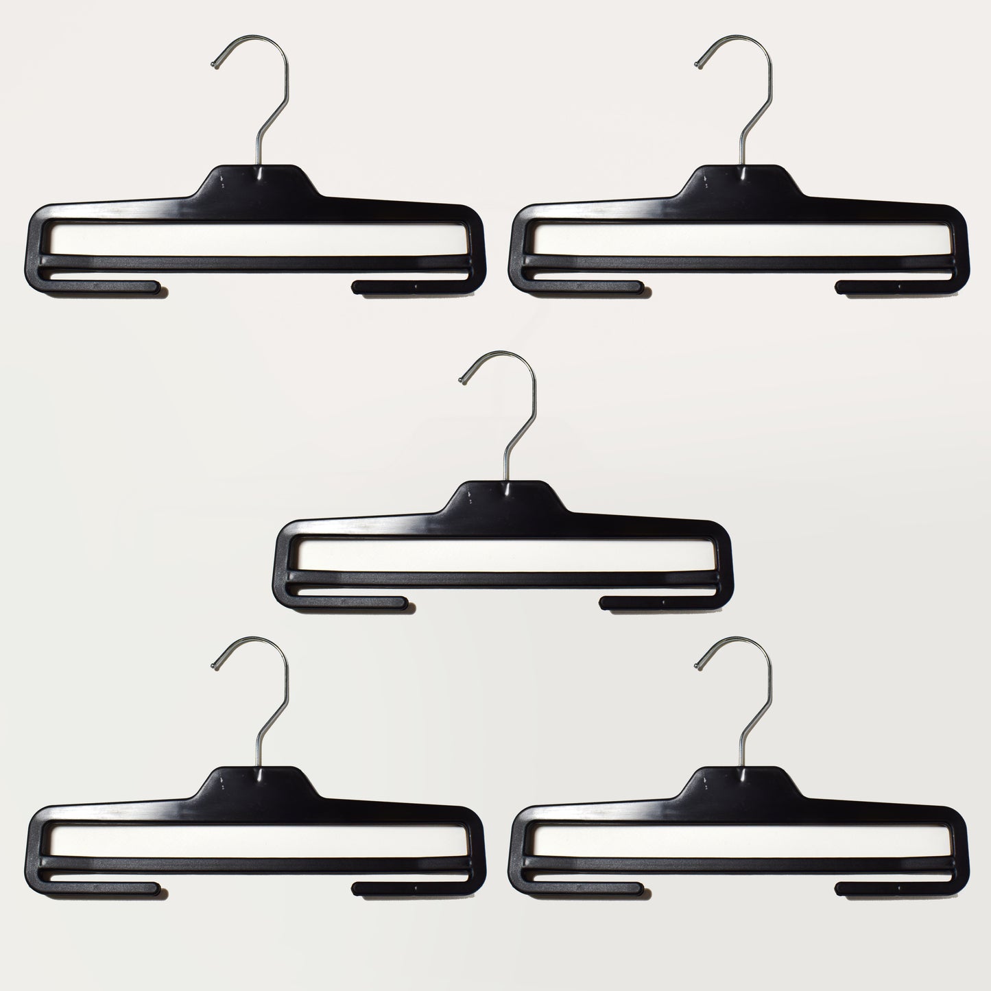 HANGER1 - 5 Pack 27.8cm x 16.3cm long scarf hanger