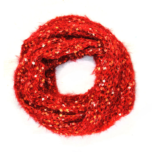 Fluffy speckled snood - LS6318