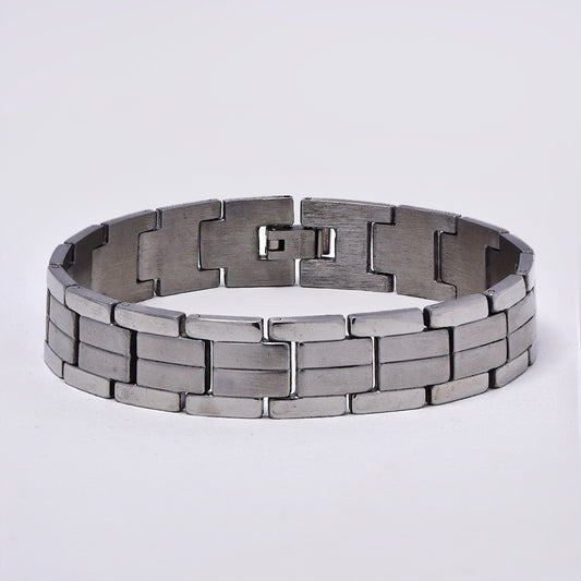Stainless steel multi link bracelet - NCSSB037