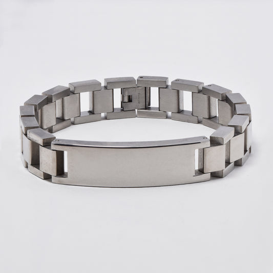 NCSSB073 - Steel watch strap ID bracelet