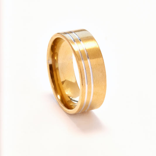 Buy 1 get 1 FREE - NCSSR021 - Steel double flat line band