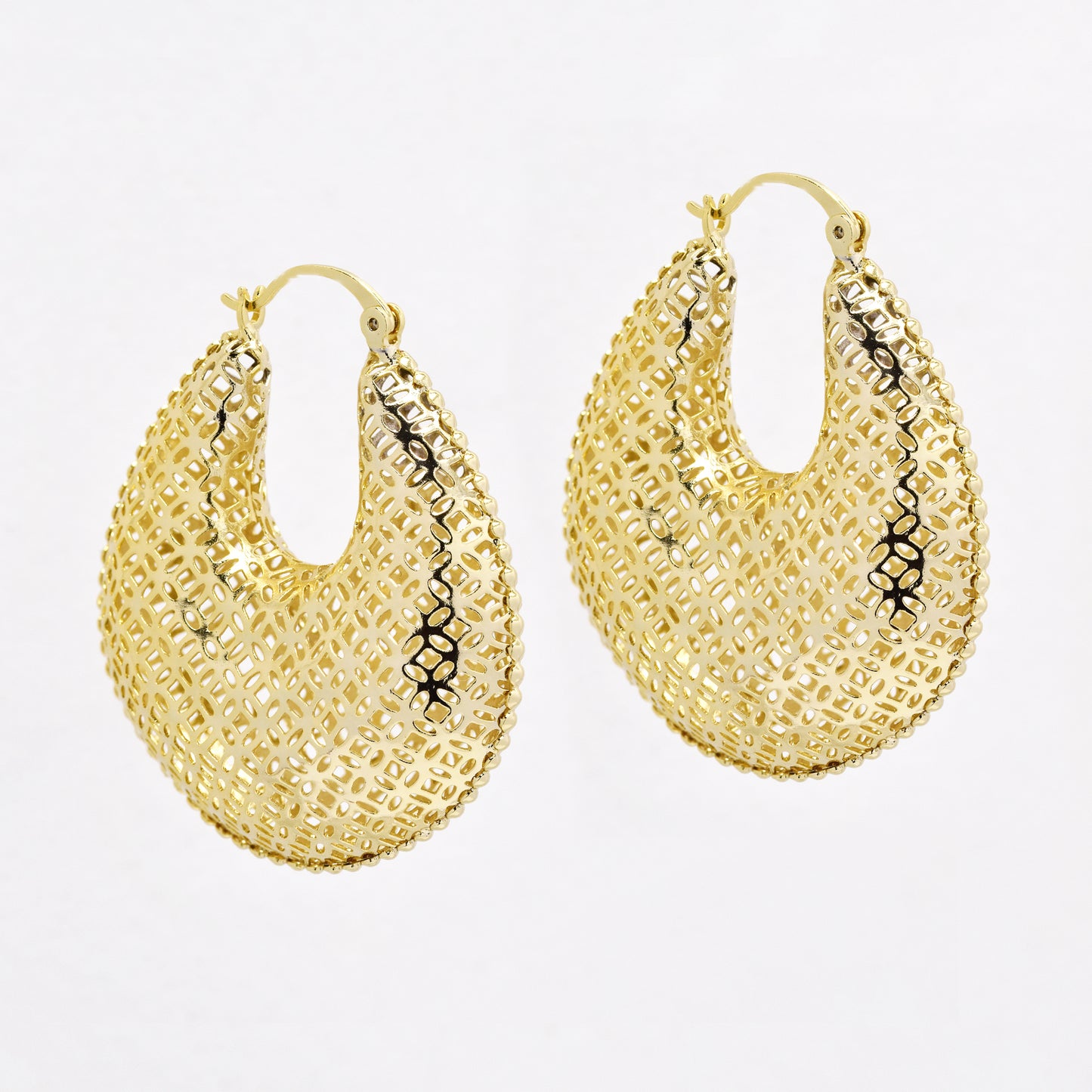 PYE6216 - Premium 44mm x 39mm hoop earring