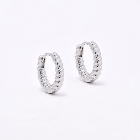 PYE6590 - Premium 12mm x 3mm twist hoops
