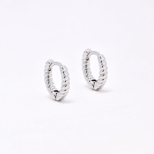 PYE6591 - Premium 7.5mm x 3mm twist hoops