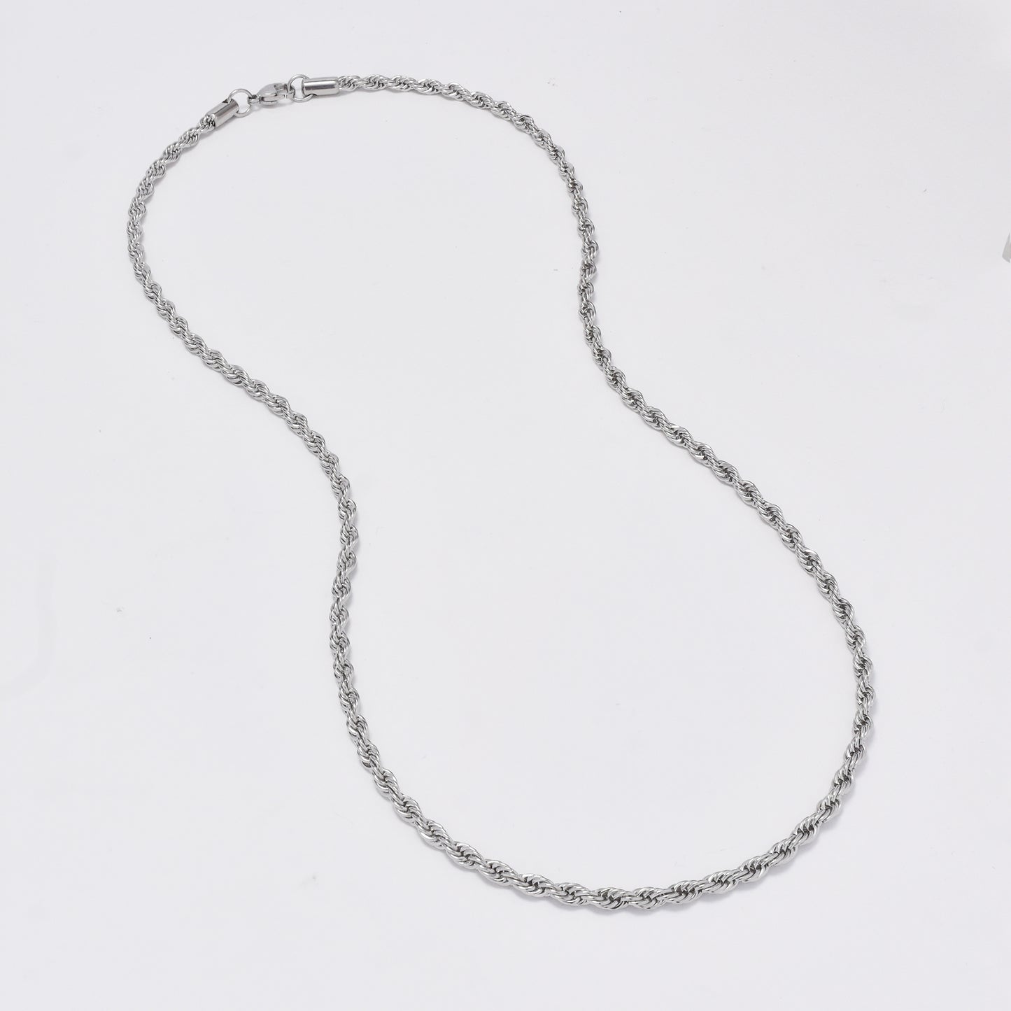 ROPE-S-4X60 - Steel 4mm x 60cm rope chain