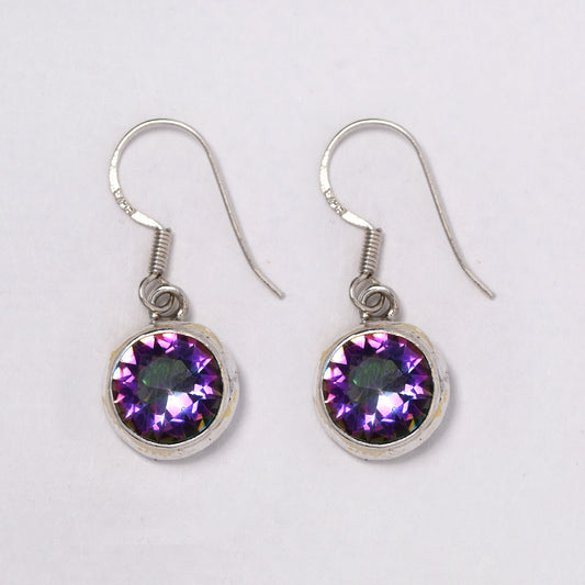 925 Silver gemstone 5g drops earring  - S925GEM-5-H