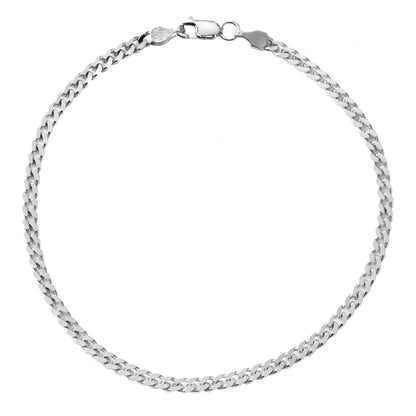 925 Silver curb bracelet