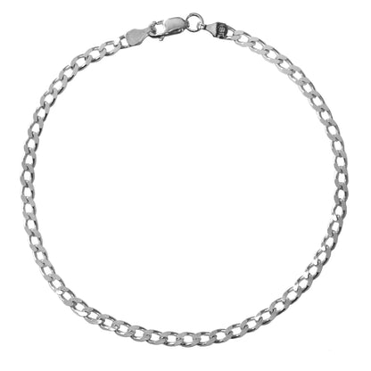 925 Silver open curb bracelet - SB1004