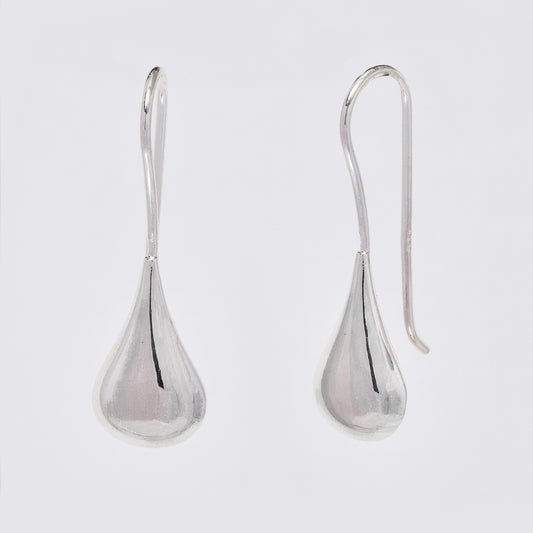 925 Silver classic teardrop earrings
