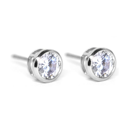 SGE6142 - 925 Silver 7mm Tube Stud