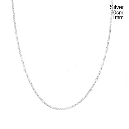 925 Silver curb chain