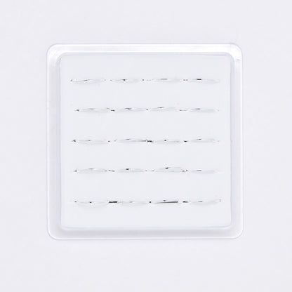 SNS1040 - 925 Silver 20 piece 10mm x 0.5mm plain nose ring