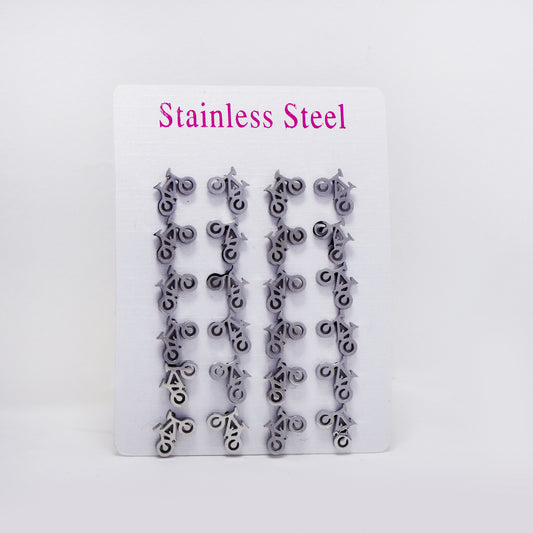12 pack Stainless steel bicycle stud
