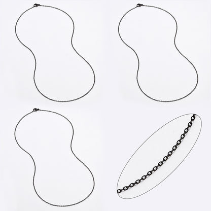 SSANCHOR-1X50 - St Steel 3 Pack 50cm x 1mm anchor chain