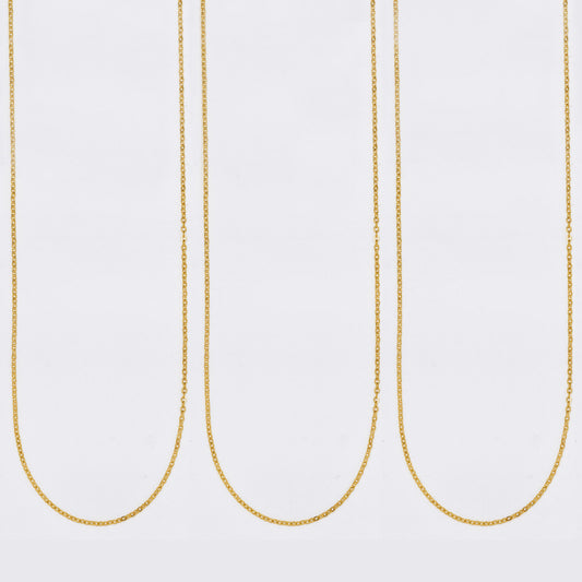 Stainless steel 3 pack 1mm x 40+5cm anchor chain - SSANCHOR-1X40+5