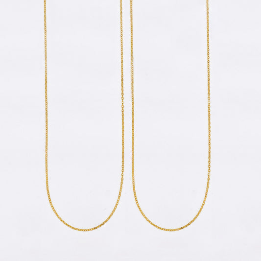 Stainless steel 2 pack 1mm x 45cm anchor chain - SSANCHOR-1X45