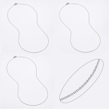 SSANCHOR-1X50 - St Steel 3 Pack 50cm x 1mm anchor chain