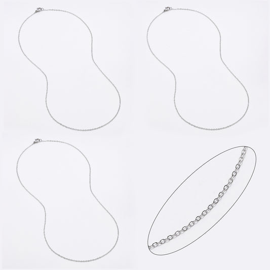 SSANCHOR-1X50 - St Steel 3 Pack 50cm x 1mm anchor chain