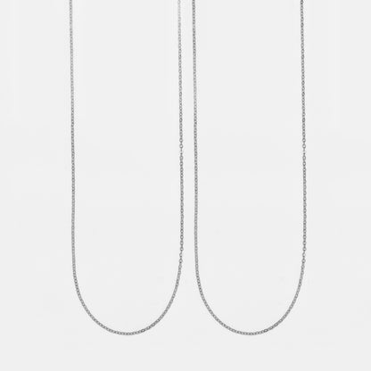 Stainless steel 2 pack 1mm x 45cm anchor chain - SSANCHOR-1X45