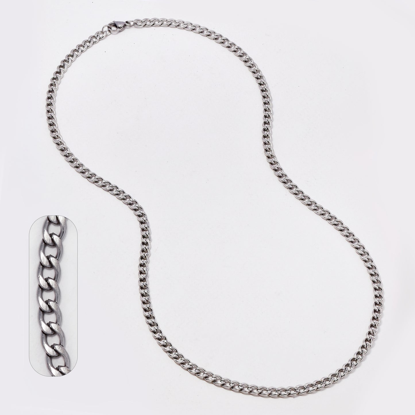 SSCURB-S-4.5X55 - Steel 4.5mm x 55cm curb chain