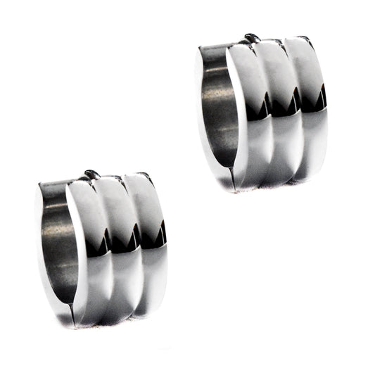 Stainless steel broad tube line huggie - SSGE7499