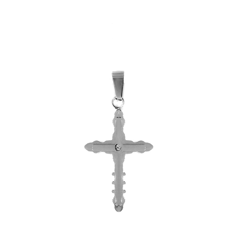 Buy 1 get 1 FREE - Stainless steel decorative cross pendant - SSGP9237