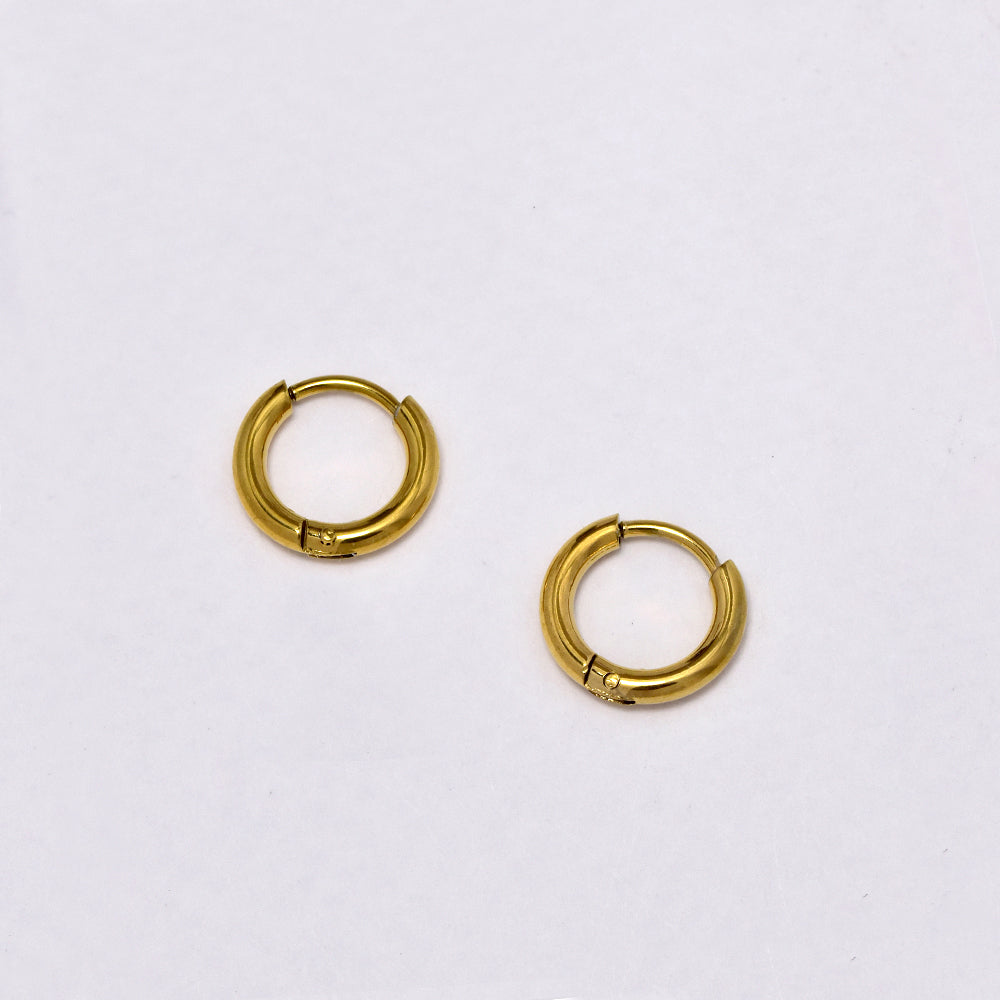 Stainless steel 2mm hoop earring - SSHOOP-G-2MM