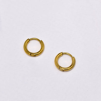 Stainless steel 2mm hoop earring - SSHOOP-G-2MM