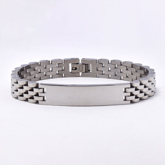 SSMB3005 - Steel 22cm x 10mm ID bracelet
