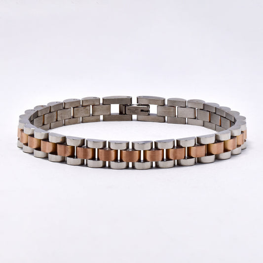 SSMB3010 - Steel 21.5cm x 8mm watchband bracelet