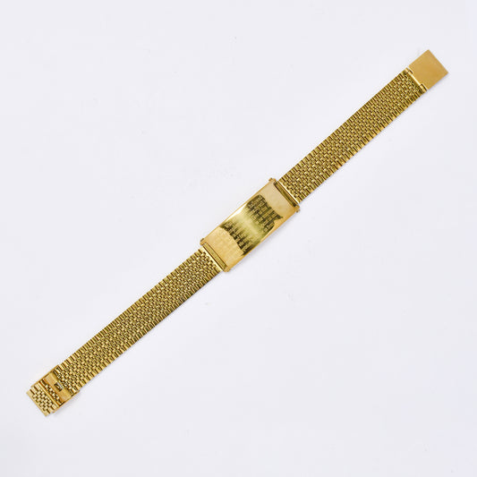 SSMB3216 - Steel 23cm x 14mm  Lord's Prayer watch-strap bracelet