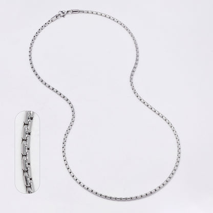 SSMC3357 - Steel 55cm x 2.5mm elongated box chain