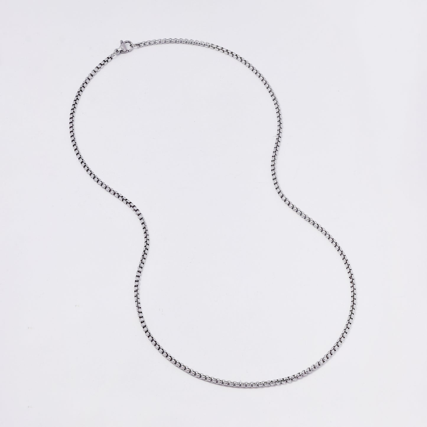 SSMC3359 - Steel 2-Pack 50cm x 2.5mm rounded box chain